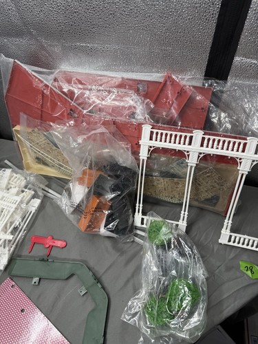 Play Set Vintage Disney World Magic Town Square Scatola Originale Sears Playset 1988 - Foto 4 di 11