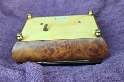 オルゴール REUGE 36 Note Music Box Reuge 36 Note Music Box Lara's Theme Swiss Movement Italian Wood