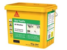 Everbuild Sika FastFix Jointing Compound All Weather Charcoal 14kg Patio No Mix