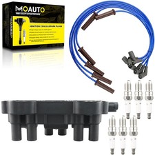 Set of 1 Ignition Coils Pack UF434 19432144  6 PCS Iridium Spark P... Fast Ship