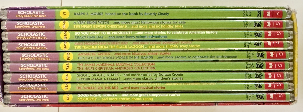 Treasury of 100 Storybook Classics, Vol. 2 (DVD, 2010, 17-Disc Set