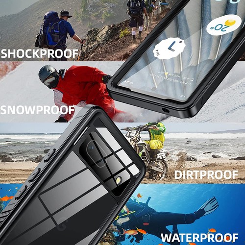 For Google Pixel 7a/9 10 Pro XL Case IP68 Waterproof Heavy Duty Dustproof Cover - Picture 12 of 60