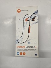 Motorola Verve Loop 2 + Bluetooth Wireless Stereo Sports Waterproof Earbuds 