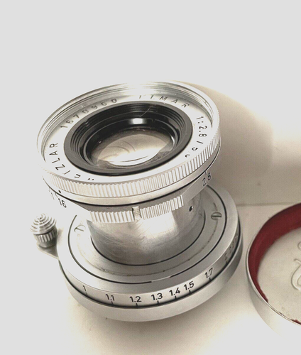 #S0009- Leitz Schraub Leica Elmar M39/ screw LTM  1:2,8/50mm  1959   #1670960 - Bild 1 von 4