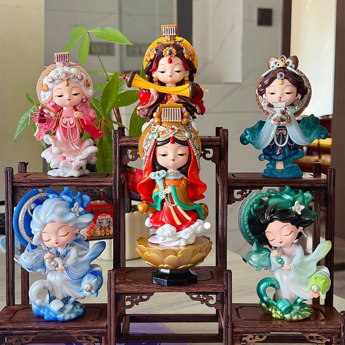 FUFUTIETIE Mei Zhou Ma Mazu Statue Series Blind Box Confirmed