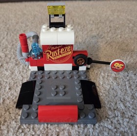 Retired LEGO Juniors Disney Cars 3 Guido & Luigi's Pit Stop 10732, 100% Complete
