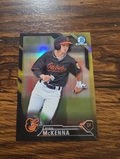 2016 Bowman Chrome - Prospects Ryan McKenna #BCP191 Black & Gold Refractor (RC)