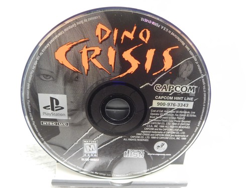 Original Dino Crisis Sony Playstation PS1 DISC ONLY Videospiel 1999 BOOT TESTED