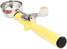 Vollrath 1-5/8 oz Stainless Steel Disher - Size 20,Yellow 20, Yellow 
