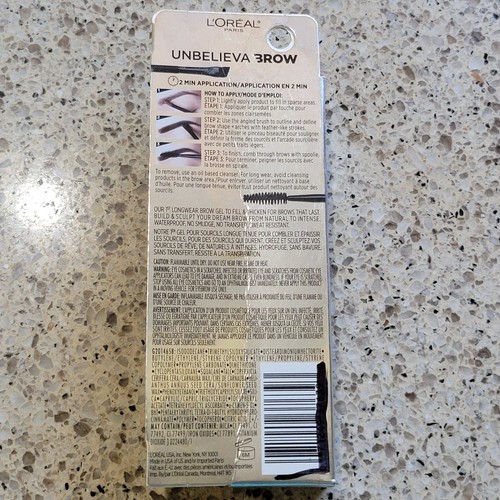 2 L'Oréal Unbelieva-Brow Waterproof Brow Gel LIGHT BRUNETTE #565 0.15 oz✨️NEW - Picture 8 of 12