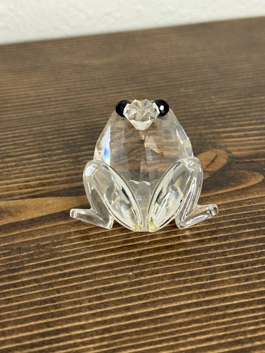 Vintage SWAROVSKI Crystal Frog Prince Figurine - Picture 6 of 8