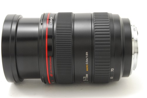 Canon EF 28-70mm f/2.8 L USM Macro Zoom Lens w/Caps Near Mint From JAPAN - Picture 9 of 12