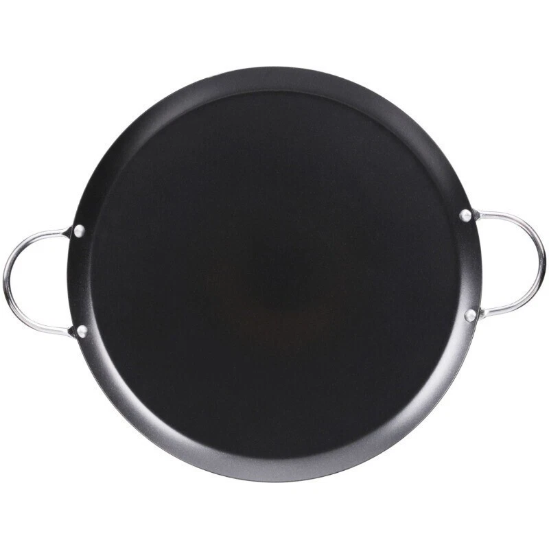 13 Inch Round Nonstick Carbon Steel Comal Grill Pan Grilling Sandwiches Crepes