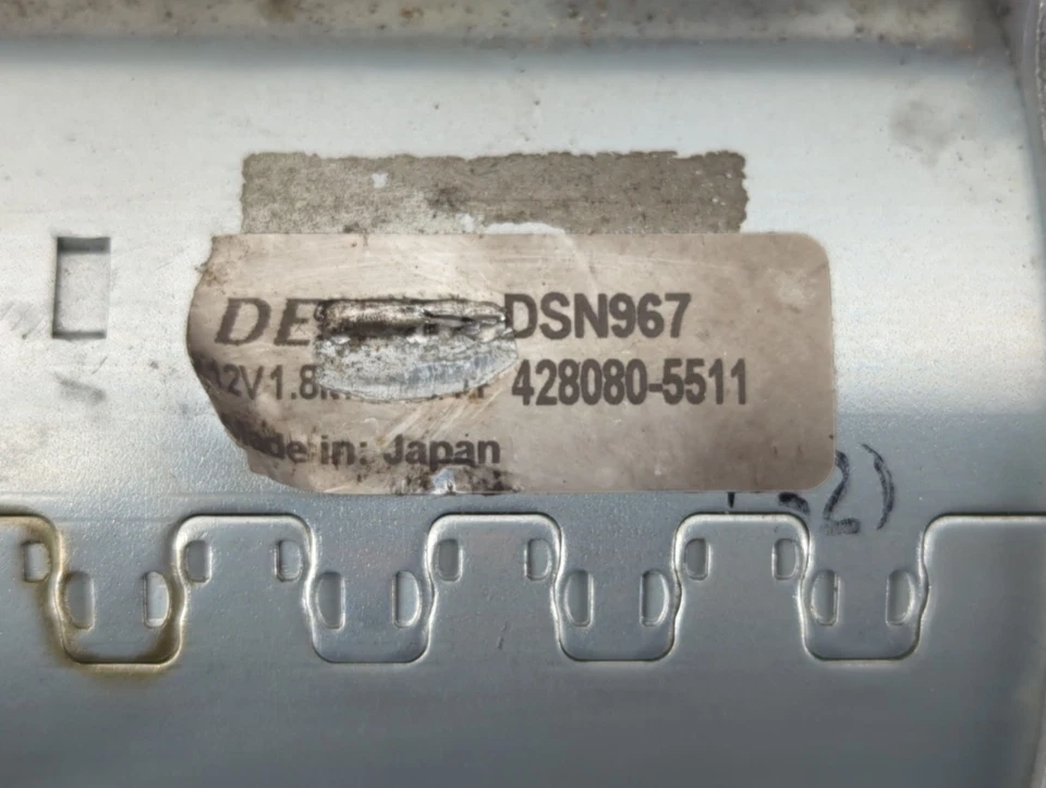 2013-2015 Mercedes-benz Glk250 Car Starter Motor Solenoid Oem DBFOS - Image 2 of 4