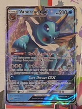 Pokémon TCG Black Star Promo Vaporeon GX SM172 on eBay