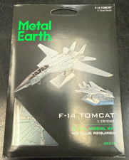 Fascinations Metal Earth Supersonic F-14 TOMCAT Fighter Aircraft 3D Model Kit