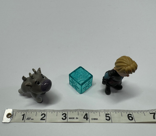 Disney Frozen Spielzeug SET KRISTOFF Mini Kleinkind Puppe 3,5" bewegliche Figur Spielzeug Sven - Bild 3 von 6