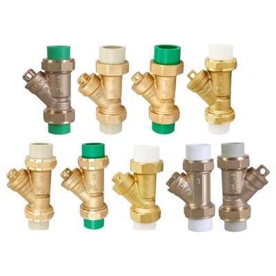 Female Thread Brass Strainer Filter Valves Water Pipe Fittings Check Valves