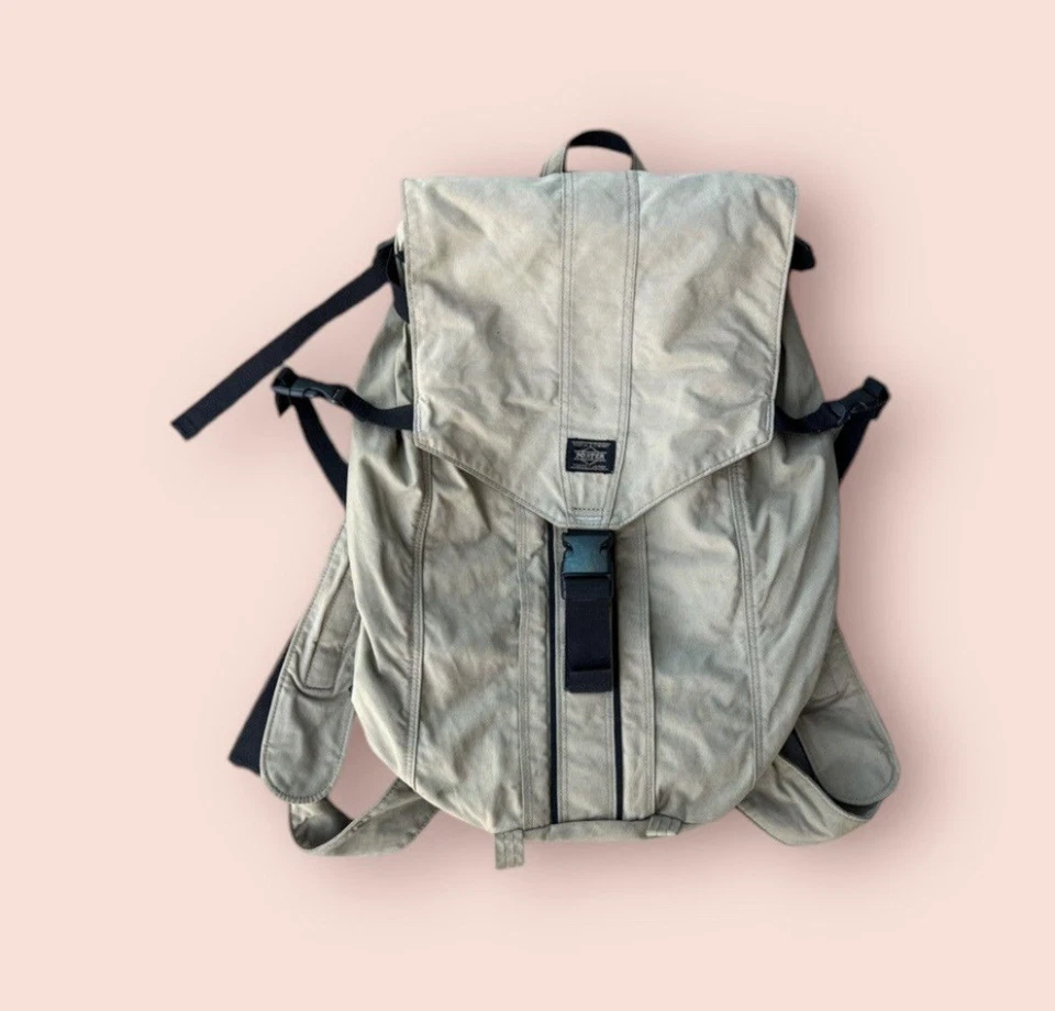 VINTAGE PORTER CYLINDER DAYPACK/RUCKSACK/BACKPACK MADE IN JAPAN - Image 3 of 4