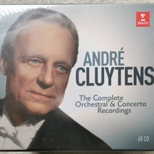 Andre Cluytens ‎/ The Complete Orchestral & Concerto Recordings 65CD New Sealed