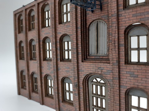 Modelux Spur O York 1 Niederrelief Lager Bausatz - Bild 3 von 6
