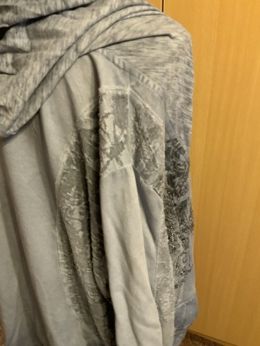 TREDY Tunika Jacke Cardigan 42 44 46 tolle Details hellblau - Bild 8 von 14