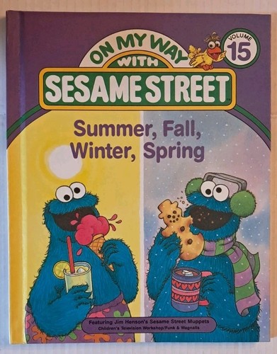 Vintage 80s On My Way with Sesame Street Books Volume 1-15 - Imagen 18 de 18