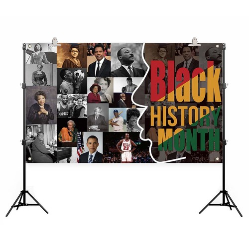 Black History Month Backdrop Black History Month Banner Black History Month Post - Picture 2 of 6