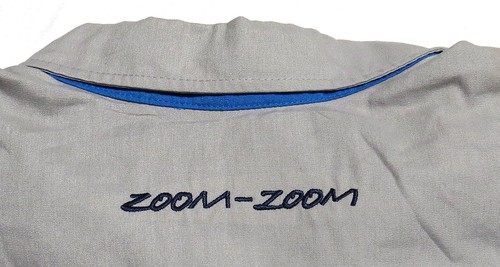 vtg MAZDA ZOOM ZOOM Mechanic Shirt 3XL RedKap 2000s Work Car Shop Dealership - Picture 6 of 10