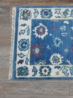 Bohemian Oushak Rug, Oushak Turkish Rug, Hand Made Contemporary Rug, 2x3 Ft — photo 5