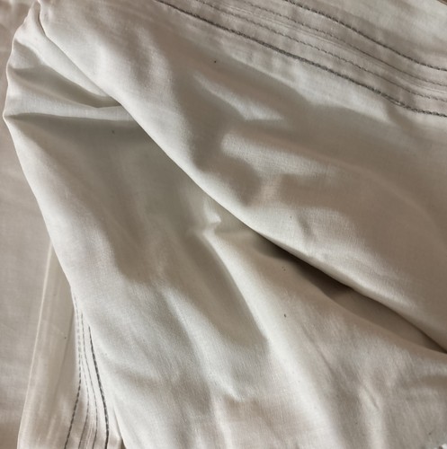 Set lenzuola re Calvin Klein Melange cotone biologico 4 pezzi nuove - Foto 4 di 6