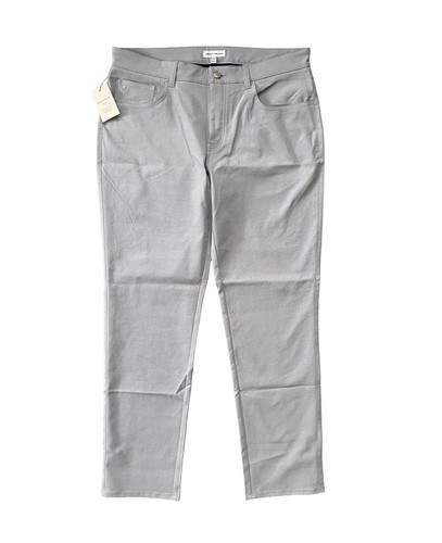 Neu mit Etikett Peter Millar Herren Größe 36 x 32 EB66 Performance Five-Pocket Hose Gale Golf