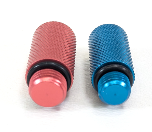 LP / HP Thumb Screw Scuba Dive 1st Stage Regulator Port Plug Aluminum 3/8" 7/16" - Picture 12 of 49