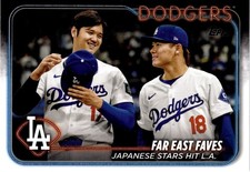 2024 Topps Baseball #US13 Veteran Combos Ohtani/Yamamoto