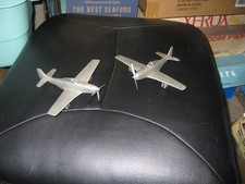 2 P-51 Mustangs from Marx Battleground Playset - Original