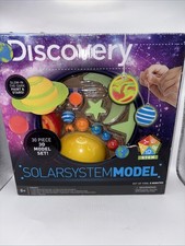 Discovery Channel Kids STEM 3D Glow-in-the-Dark Solar System Model Kit - SEALED