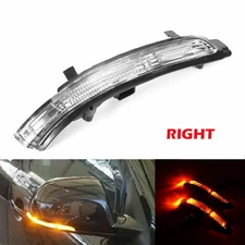 Right Side Wing Mirror LED Turn Signal Indicator Lights For Skoda Octavia 09-13