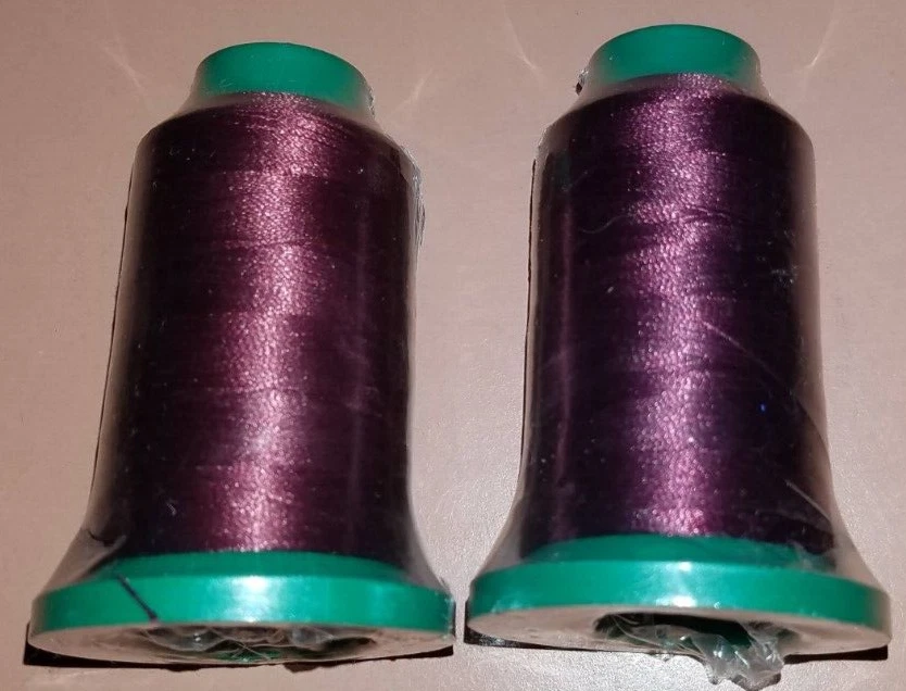 Lot of  2 New Maroon Poly-X 100% Polyester Machine Embroidery Thread - Image 3 of 3