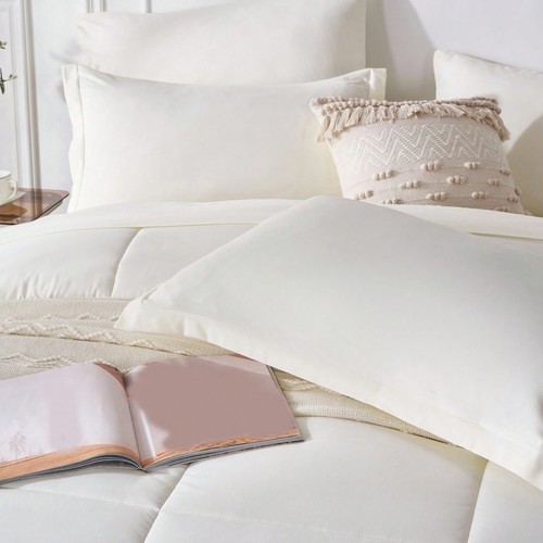 Promotional Products- 5/7-Piece Solid Colour Checkered Bed Comforter Set Queen - Picture 95 of 100