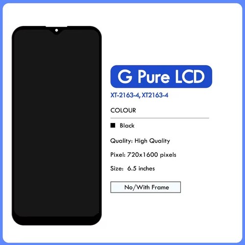 Pour Motorola G Pure Lcd Moto G Pure XT-2163-4, XT2163-4 Display Touch Screen - 第 2/4 張圖片