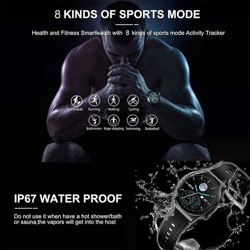 CUIFULI Smart Watches for Men, Smart Watch with Call, IP67 Waterproof Fitness - Zdjęcie 3 z 3