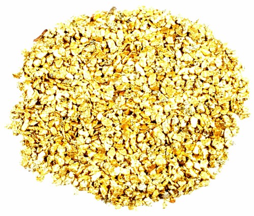 50 PEPITAS DE ORO PURO NATURAL ALASKAN CON BOTELLA (#B250) - Imagen 4 de 9