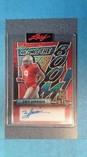 CT04) 2023 Leaf Metal ZACH HARRISON RC Auto 1/1 Red Mojo Here Comes The Boom
