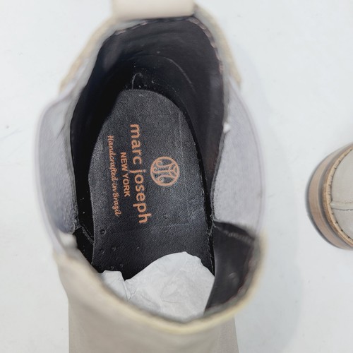 marc joseph Kids Ankle Boots Sz 1.5 williamsburg Bootie Light Grey Casual shoes - Picture 7 of 11