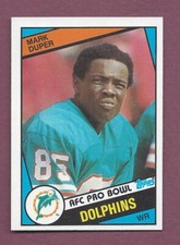 RAZOR SHARP  PACK FRESH 1984 TOPPS #120 MARK DUPER ROOKIE RC   .99 SH R298