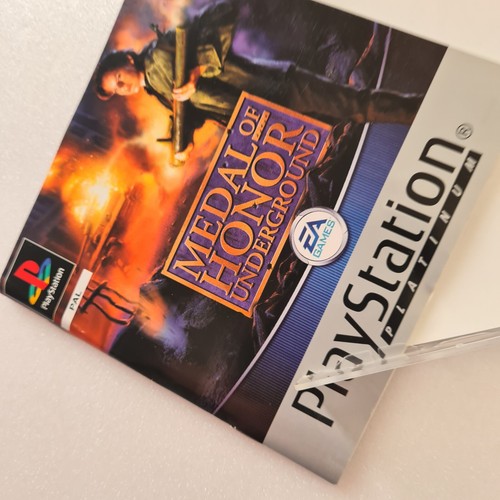 Medal of Honor Underground PS1 (Sony PlayStation 1, 2000) AUS PAL With Manual - Picture 7 of 7