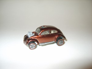MATTEL-HOT-WHEELS-ORIGINAL-VINTAGE-REDLINE-68-CUSTOM-VW-VOLKSWAGEN-BUG-US-T18