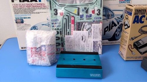 Tamiya 1/10 RC #58215 PIAA PORSCHE 911 TA03R-S 4WD Racing Car Model Kit USED - Picture 15 of 15