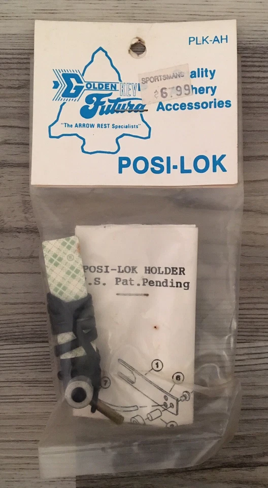 Lote de 5 NOS Golden Key Futura POSI-LOKS, PLK-AH Foto 2 de 4