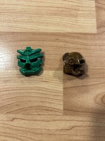 LEGO 8598 Bionicle Mask Kanohi Nuva & Krana 2 Pieces Only !!!!!! 2002